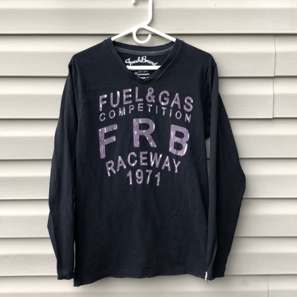 Fresh Brand limited edition black long sleeve tee